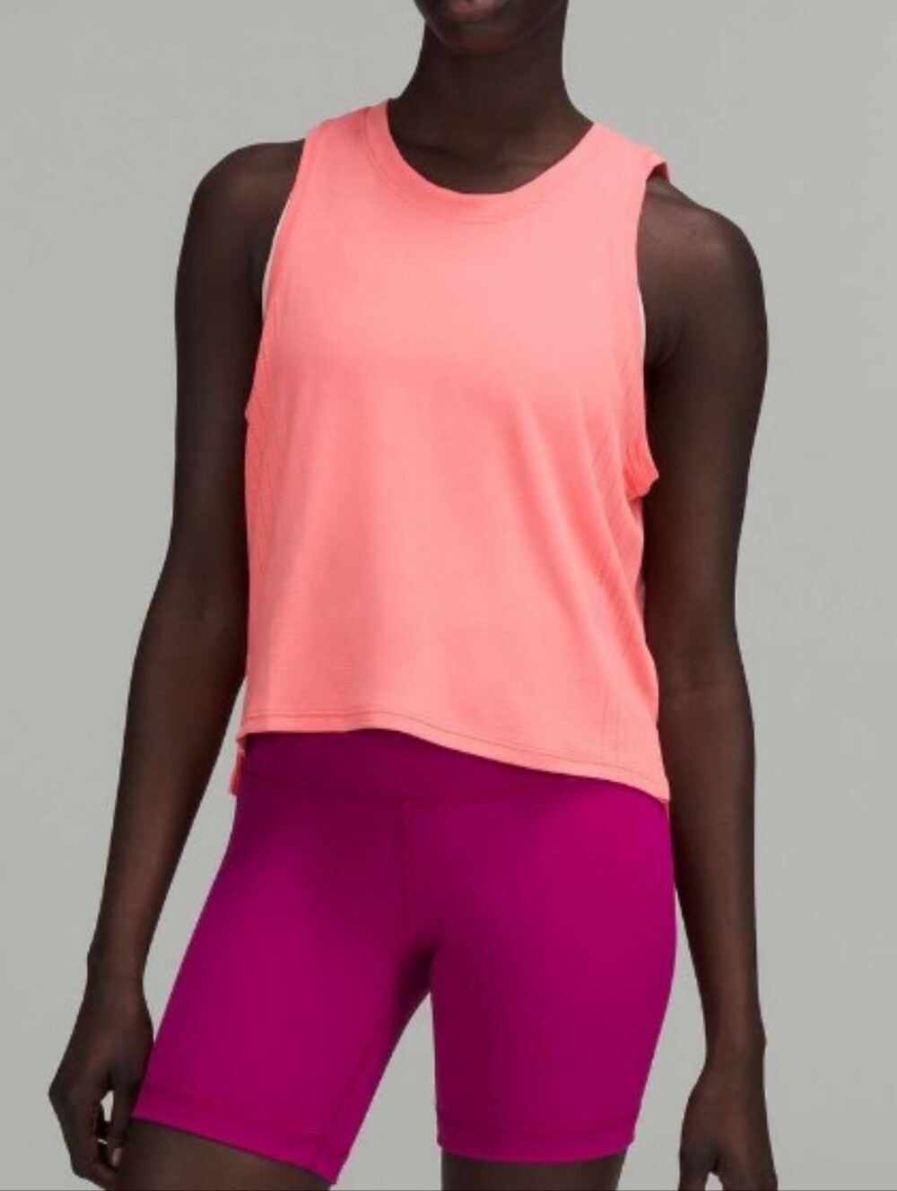 Lululemon Train To Be Tank Top Pink EUC